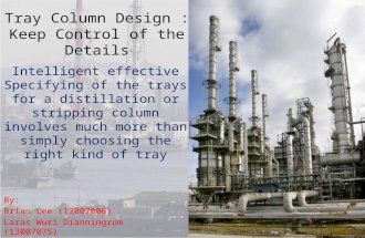 Tray Column Design