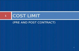 Cost Limit