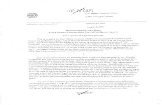 Torture Memos: Office of Legal Counsel to CIA, Aug. 1, 2002