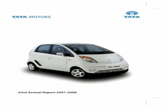 Tata motors Annual Report 2007 08