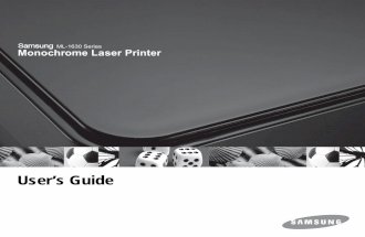 Samsung Monochrome Laser Printer ML-1630