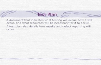 Test Plan Ppt