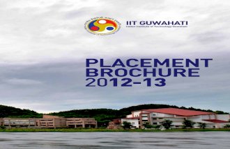 IIT Guwahati Placement Brochure 2012-13
