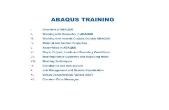 82852036 ABAQUS Training