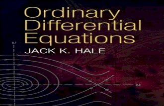 Hale, Ordinary Differential Equations, 1969