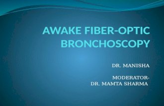 Awake Fiber-optic Bronchoscopy