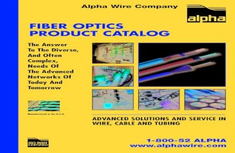 AL FBR3 Fiber Optics Catalog
