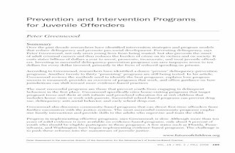 Intervention Programs for Cicl