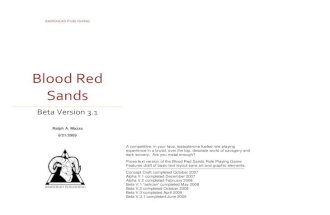 Blood Red Sands