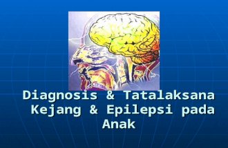 Epilepsi Diagnosis & Rx