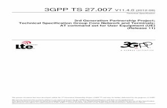 3GPP TS 27.007 V11.4.0