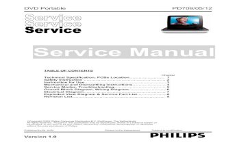 Philips Pd709!05!12 Ver-1.0 Portable Dvd Sm