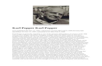 Karl Popper Karl Popper