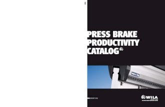 Wila USA Press Brake Productivity Catalog 2010