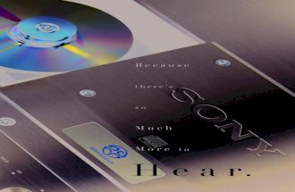 Sony Super Audio CD (SACD) Promo Brochure