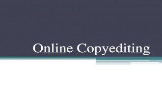 Online Copy Editing