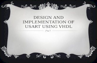 Design and Implementation of USART Using VHDL