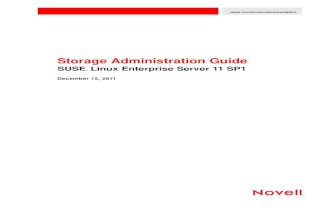 SLES 11 Storage Administration Guide