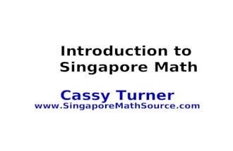 Intro To Singapore Math