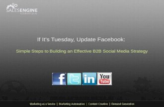Simple Steps to Building an Effective B2B Social Media Strategy