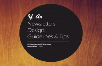 Newsletters Design: Guidelines & Tips