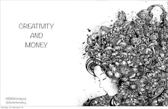 Creativity and Money: Creative Mornings - Geneva