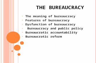 Understanding Bureaucracy in Public Administration