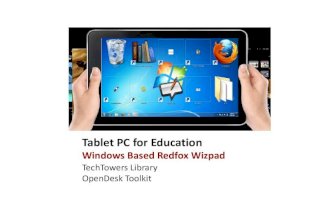 Tablet PC for Education