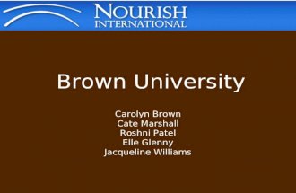 Chapter Plan Challenge — Brown
