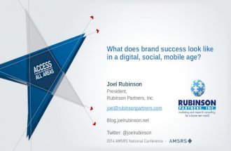 Rubinson brand building digital age 9 2014