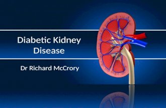 Diabetes + Kidney disease