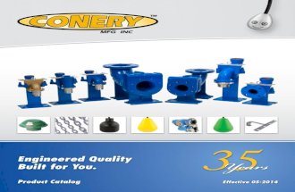 2014 Conery Mfg. Inc. Product Catalog