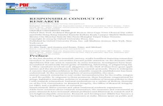 Responsible Conduct of Research-Shampoon Resnik