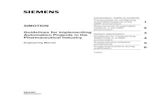 Siemens Simotion Engineering Manual