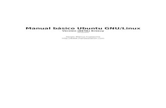 Manual básico Ubuntu GNU - Linux