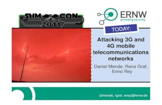 Shmoocon ERNW Attacking Mobile Telecommunication Networks Ger