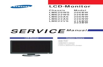 Samsung 223BW service manual