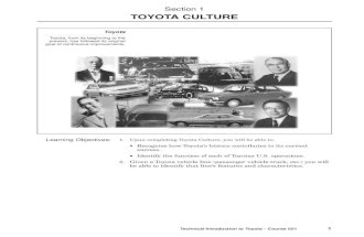 Technical Introduction to Toyota