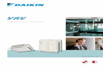 Daikin VRV systems