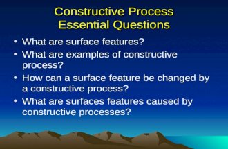 Constructive Process