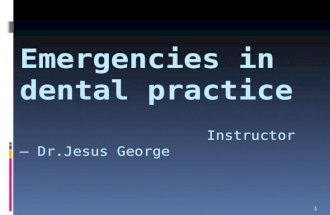 18 emergencies in dental practice