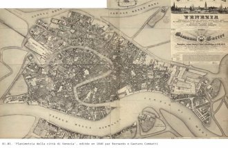 01.01. 'Planimetria della città di Venezia', editée en 1846 par Bernardo e Gaetano Combatti.