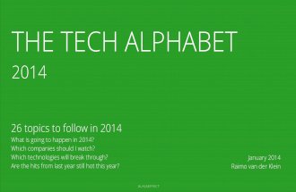 The Tech Alphabet 2014