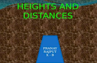 Height and distances