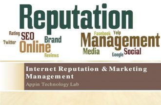 Internet reputation & Marketing