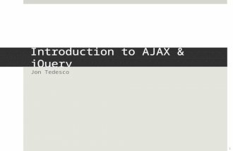Introduction to AJAX