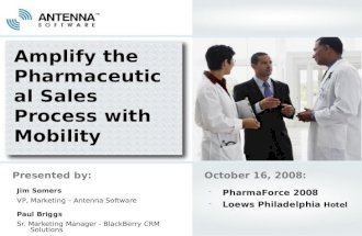 Amplify the Pharmaceutical Sales Process with Mobility