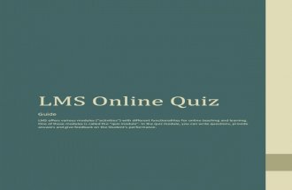 Lms online quiz