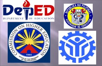 DepEd, CHED and TESDA