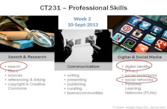 CT231: Search, Digital Identity, Social Media/Networks